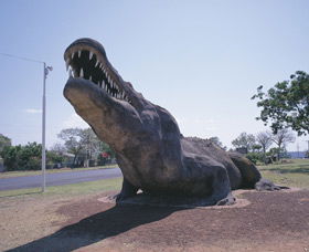 Crocodile Statue - SA Accommodation 0