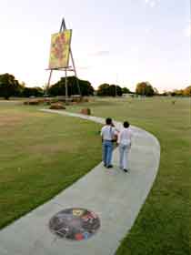 Emerald Centenary Of Federation Mosaic Pathway - SA Accommodation 0