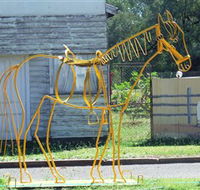 Augathella Wrought Iron Sculptures - SA Accommodation