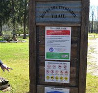 Dog on the Tucker Box Recreational Trail - SA Accommodation