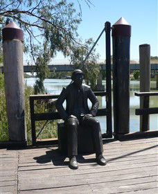 Captain John Egge Statue - SA Accommodation 0