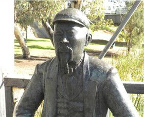 Captain John Egge Statue - SA Accommodation 1