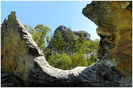 Salvator Rosa Section - Carnarvon National Park - SA Accommodation 1