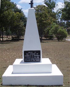 Koumala War Memorial - SA Accommodation 1