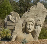 Heritage Sculptures at Pensioners Hill Lookout - SA Accommodation