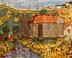 Adaminaby Memorial Hall Stage Curtain - SA Accommodation 1