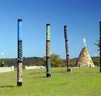 Maclean Tartan Power Poles - SA Accommodation