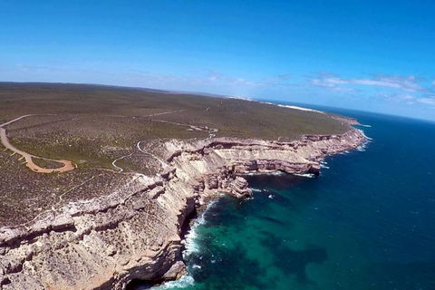 Pink Lake And Kalbarri Flyover - SA Accommodation 1
