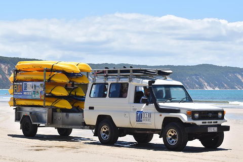 Half-Day Kayak With Dolphins And 4WD Beach Drive From Rainbow Beach - SA Accommodation 13