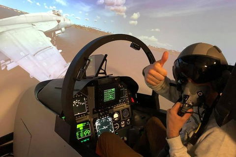 F-18 Combat Fighter Flight Simulator: 60 Minutes - SA Accommodation 0