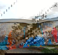 Willans Hill Water Tower Mural - SA Accommodation