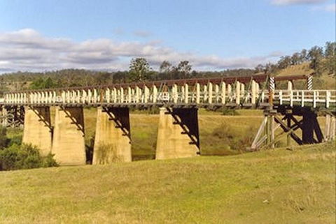 Historic Tabulam DeBurgh Timber Bridge - SA Accommodation 0