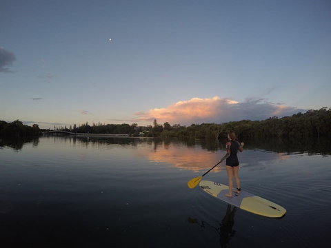 Paddleboard At Back Creek South West Rocks - SA Accommodation 1