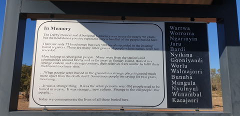 Derby Pioneer Cemetery - SA Accommodation 1