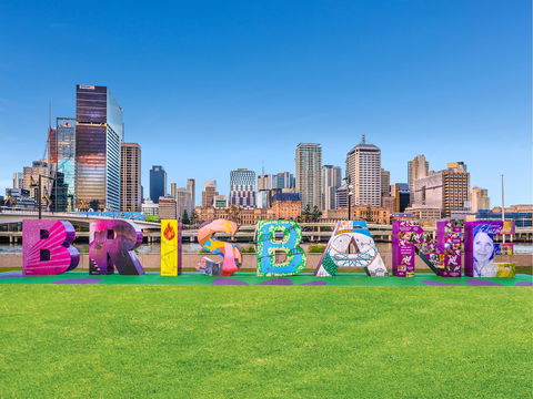 BRISBANE Sign - SA Accommodation 0