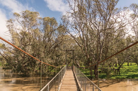 Lachlan River Swing Bridge - SA Accommodation 0