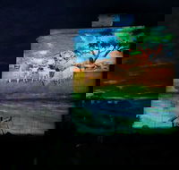 Quorn Silo Light Show - SA Accommodation