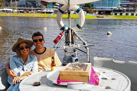 Adelaide 2-hour BBQ Boat Hire For 2 People + Wine And Cheese Grazer - SA Accommodation 0