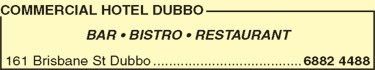 Commercial Hotel Dubbo - SA Accommodation 7