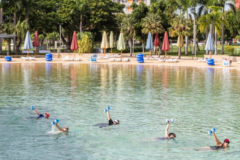 Aqua Fitness In The Wave Lagoon - SA Accommodation 0