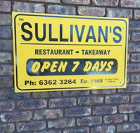 Sullivan's Restaurant - SA Accommodation