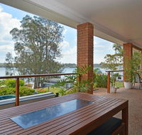 The House on the Lake  Fishing Point Lake Macquarie - honestly put the line in and catch fish - SA Accommodation