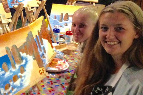 Friday Night 2 For 1 Paint And Sip Art Sessions - SA Accommodation 0
