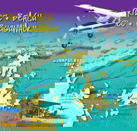 Scenic Flight - Great Barrier Reef Heart Reef Whitehaven Beach  Hill Inlet - SA Accommodation